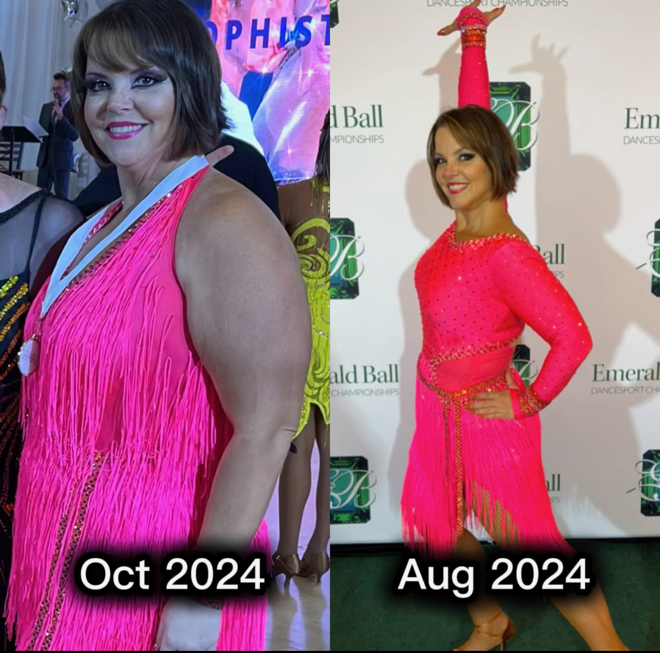 Client transformation photo